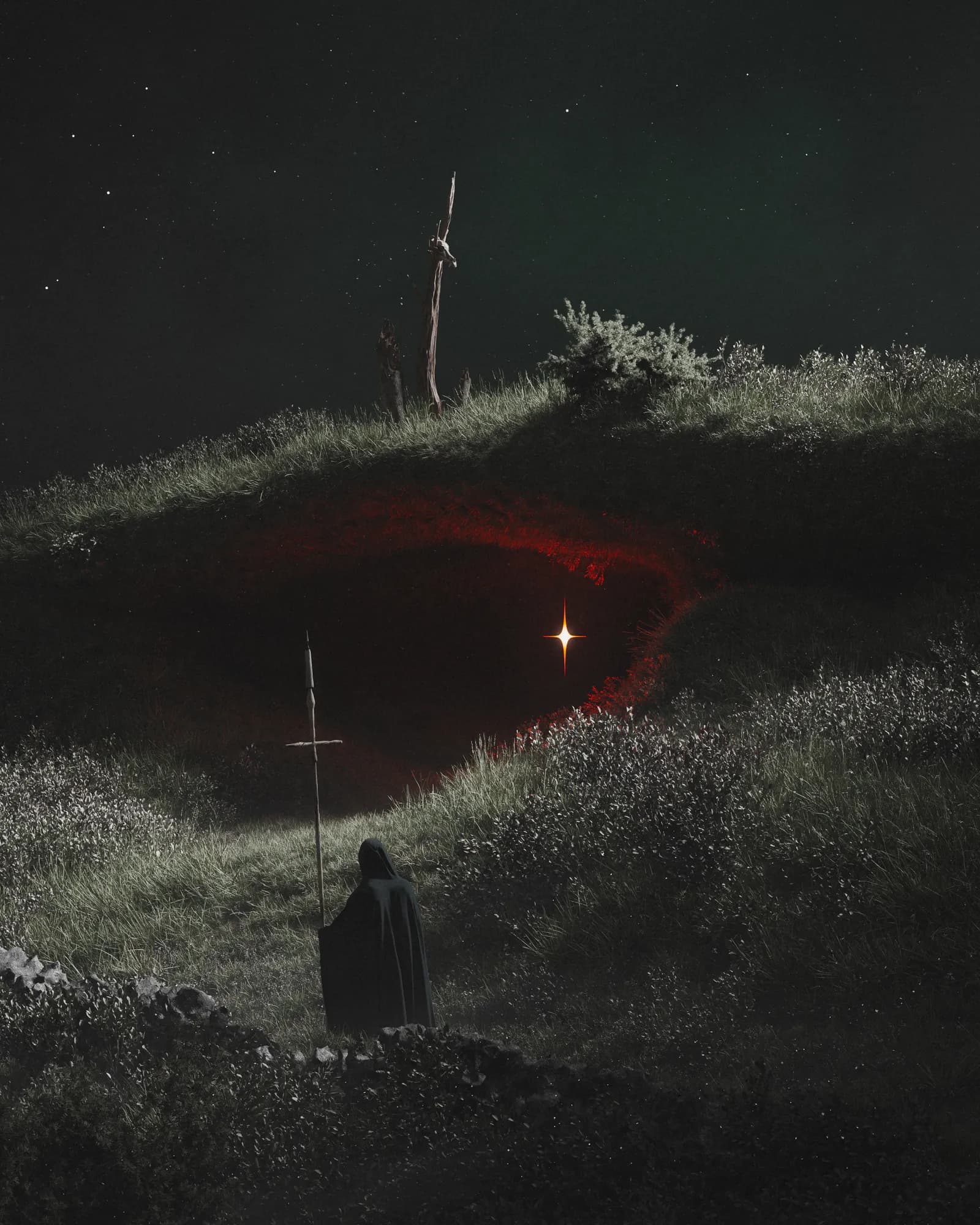 a dying star