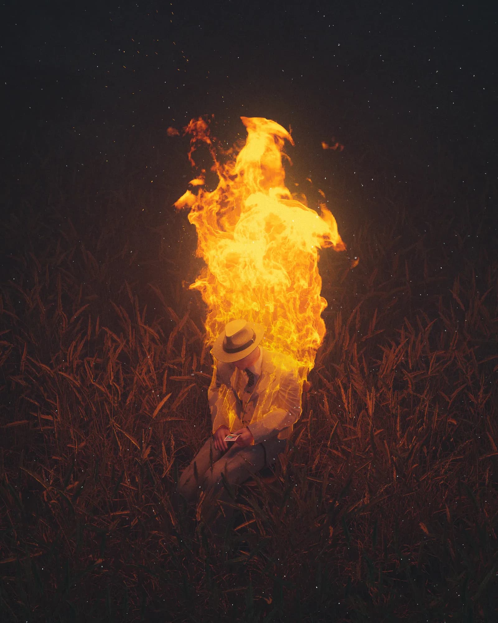 life was fine in the flames