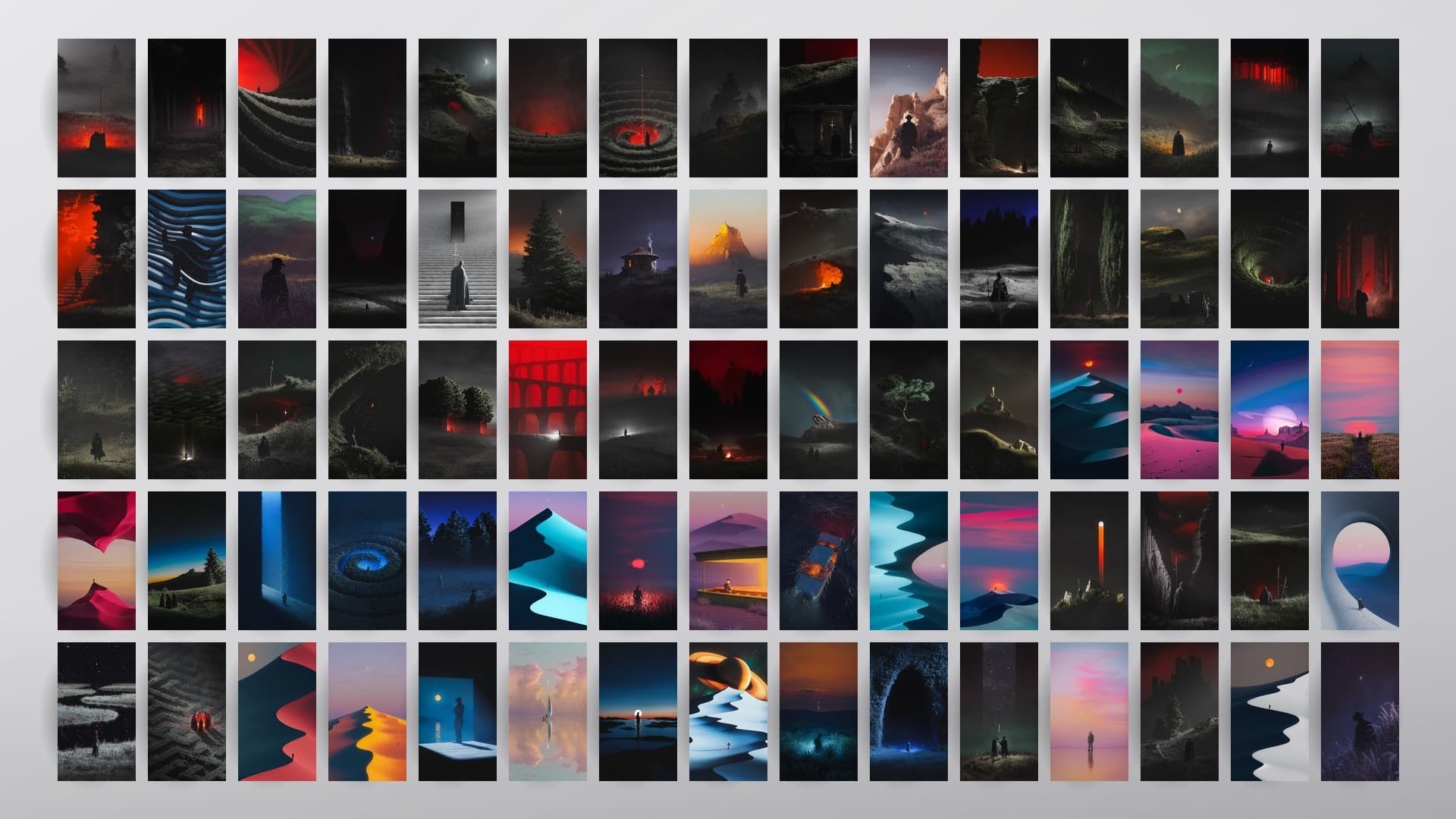 75 Surreal Wallpapers preview