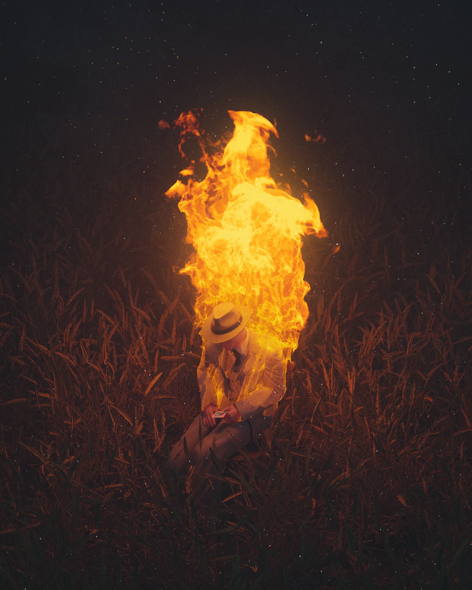 life was fine in the flames