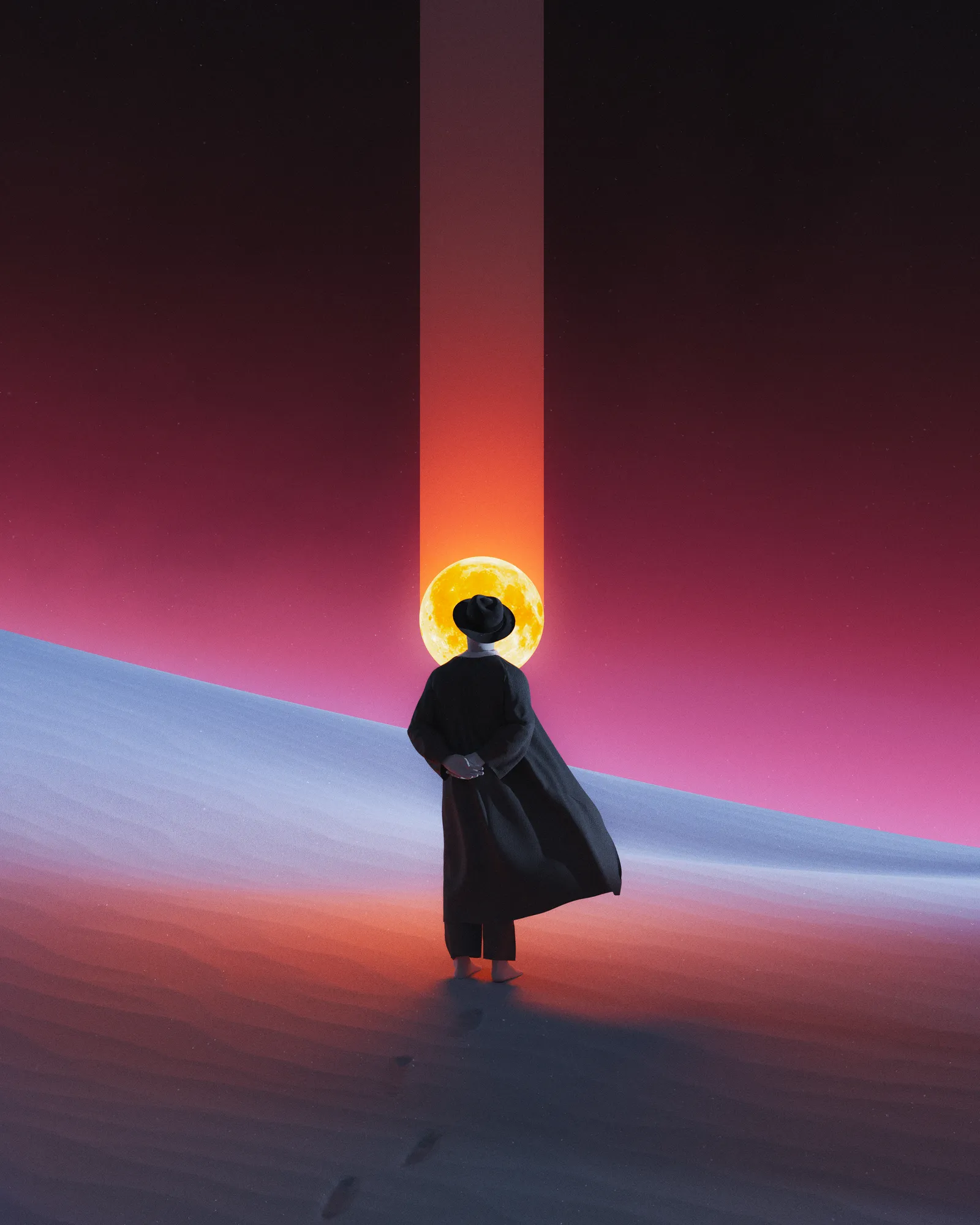 lunar silhouette