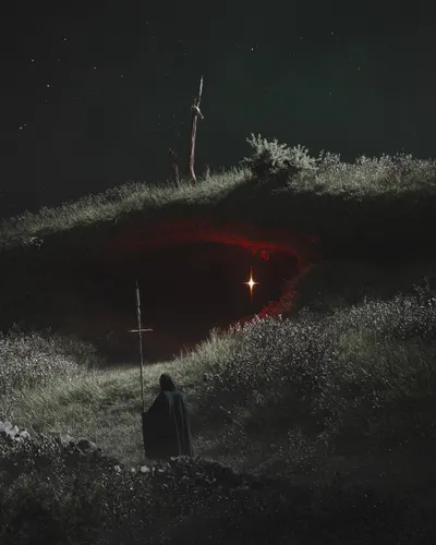 a dying star