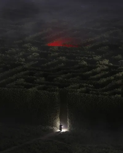 into the obscure